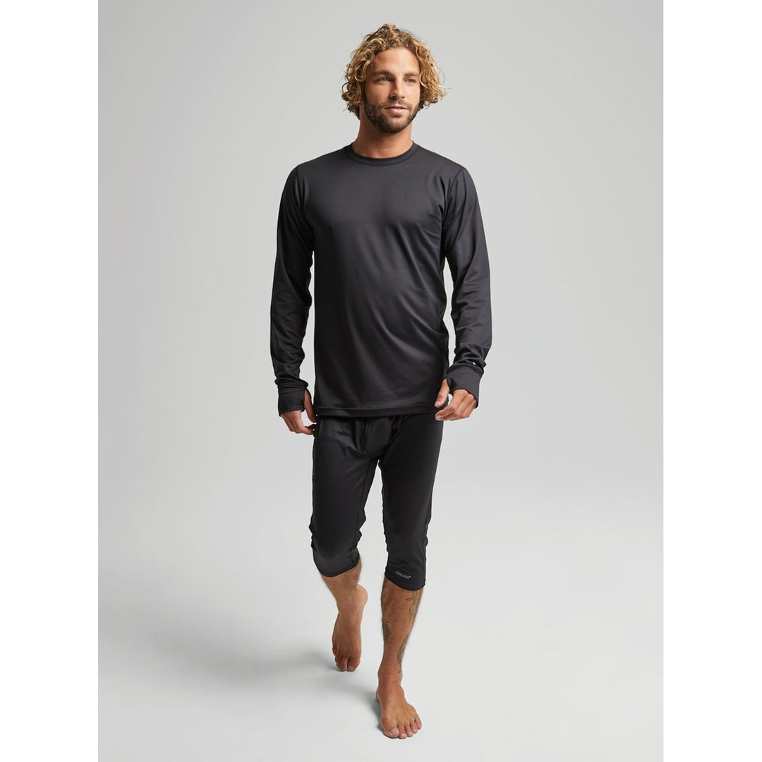 Burton Midweight Base Layer Crewneck True Black