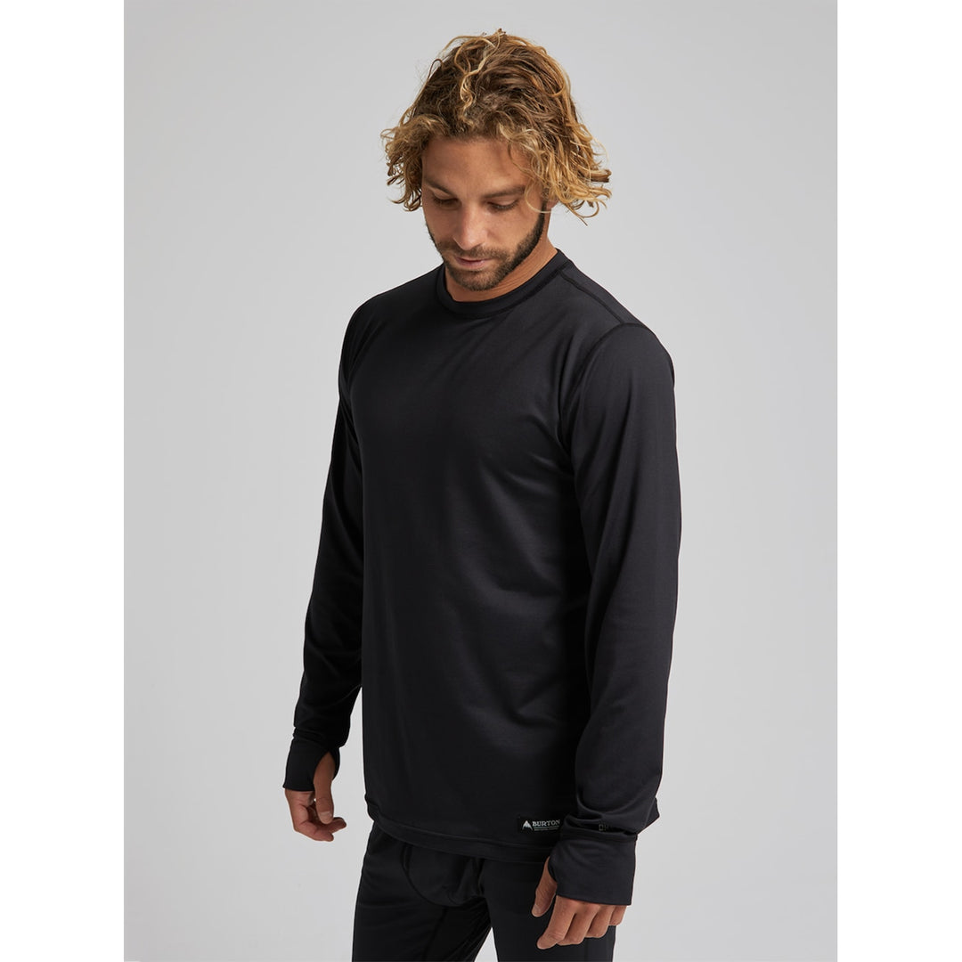 Burton Midweight Base Layer Crewneck True Black