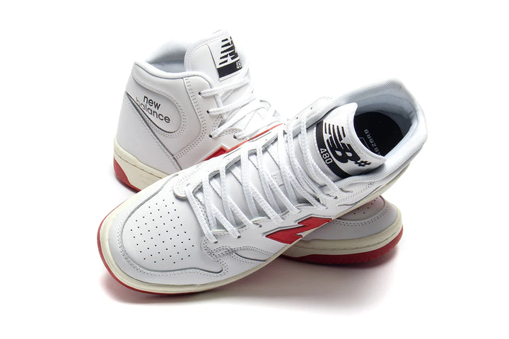 New Balance Numeric 480 High White/Red