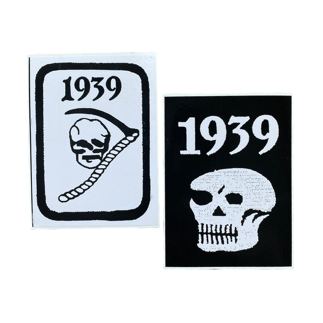 1939 Skateboards Sticker Pack (2 Count)