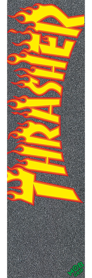 Mob Thrasher Yellow and Orange Griptape 9"