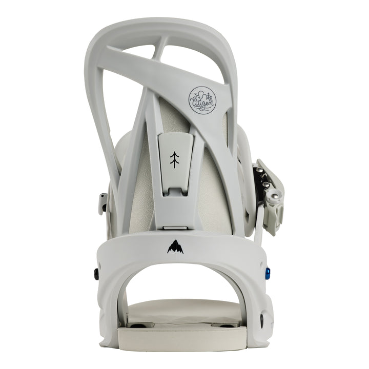 Burton Women’s Citizen Re:Flex Snowboard Bindings Gray Cloud