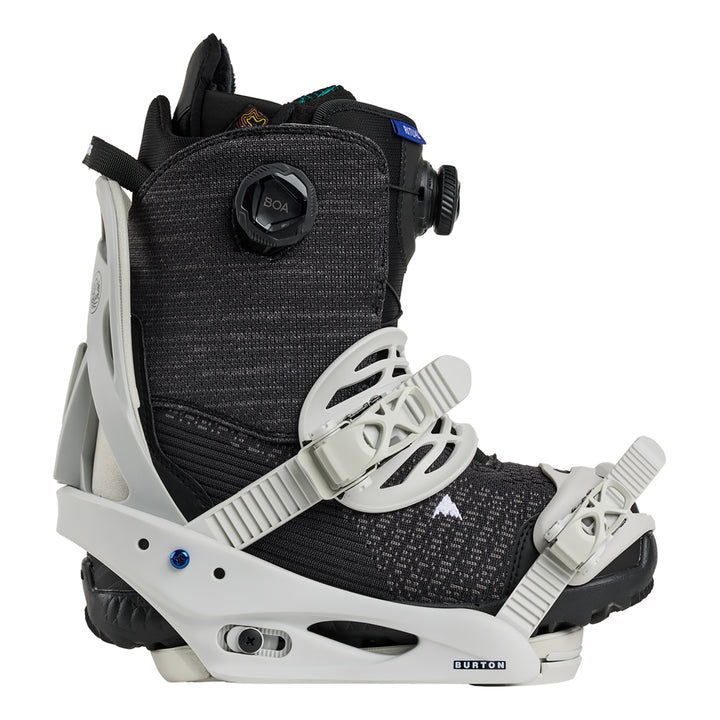 Burton Women’s Citizen Re:Flex Snowboard Bindings Gray Cloud