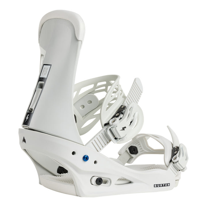 Burton Men’s Freestyle Re:Flex Snowboard Bindings Gray Cloud