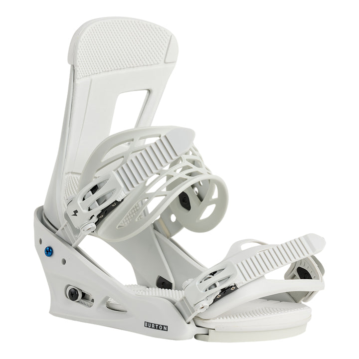 Burton Men’s Freestyle Re:Flex Snowboard Bindings Gray Cloud