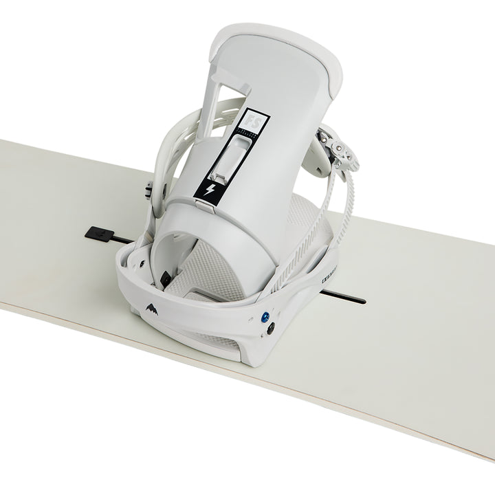Burton Men’s Freestyle Re:Flex Snowboard Bindings Gray Cloud