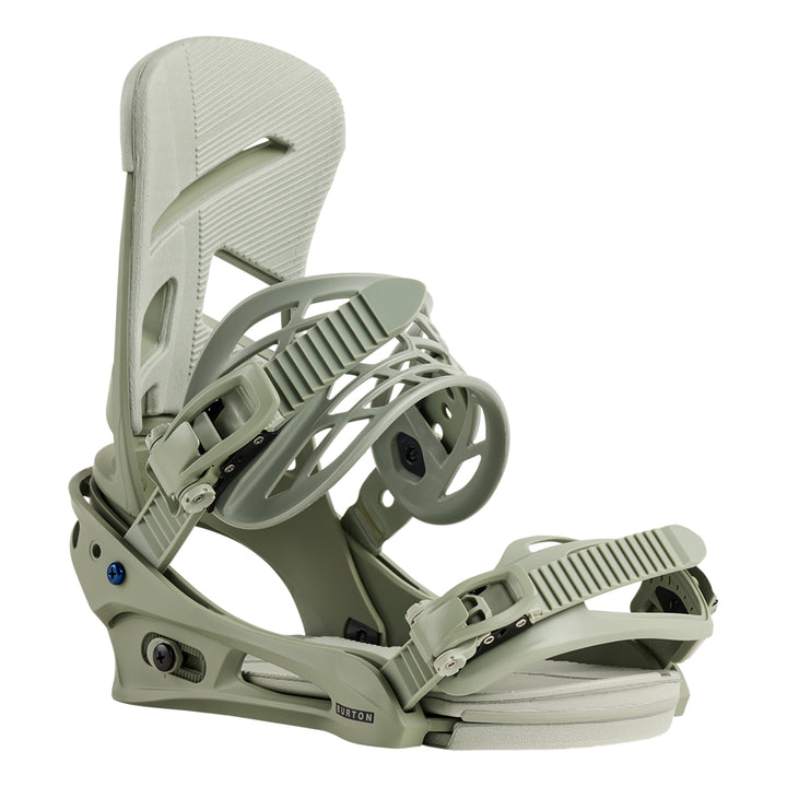 Burton Men’s Mission Re:Flex Snowboard Bindings Talc Green