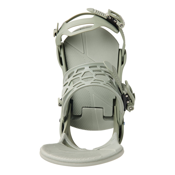 Burton Men’s Mission Re:Flex Snowboard Bindings Talc Green