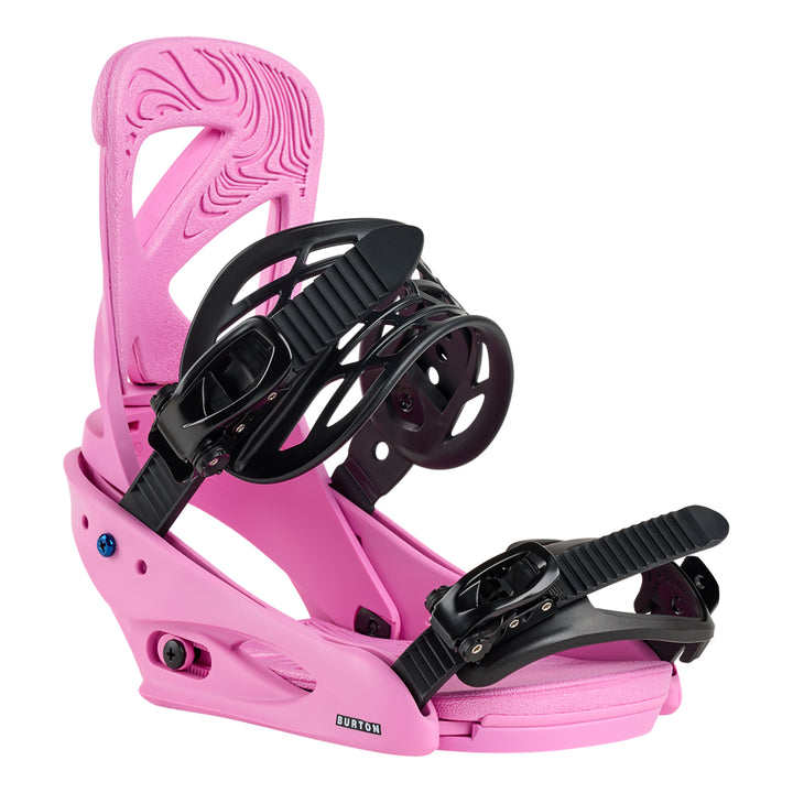 Burton Women’s Scribe Re:Flex Snowboard Bindings Fuchsia Pink