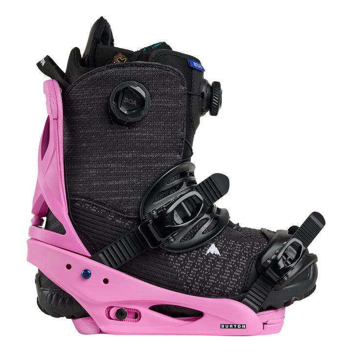 Burton Women’s Scribe Re:Flex Snowboard Bindings Fuchsia Pink