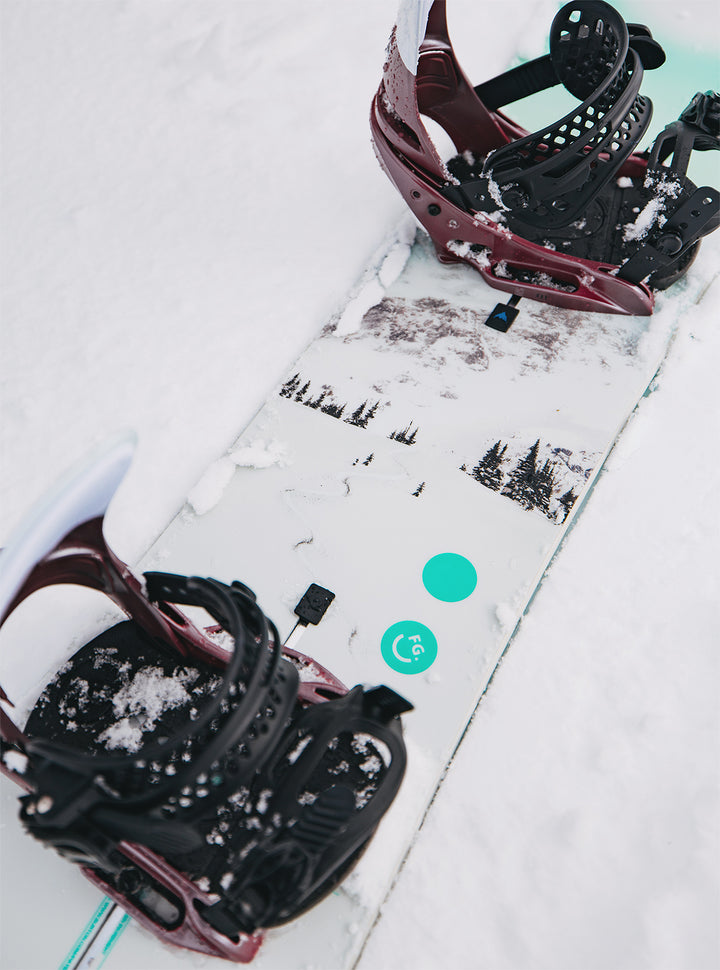 Burton Women’s Feelgood Camber Snowboard First Tracks