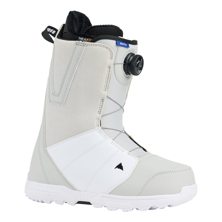 Burton Men’s Moto BOA Snowboard Boots Gray Cloud