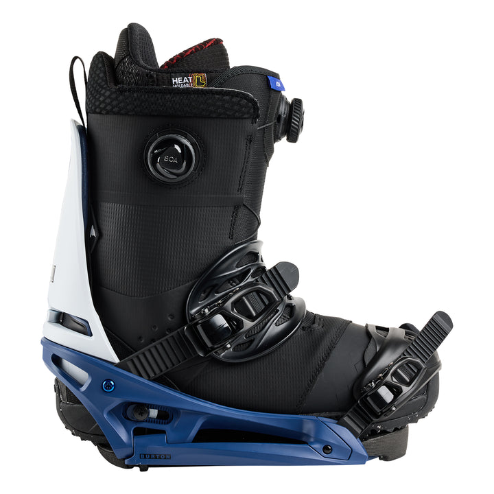 Burton Men’s Cartel X Re:Flex Snowboard Bindings Nightfall/White