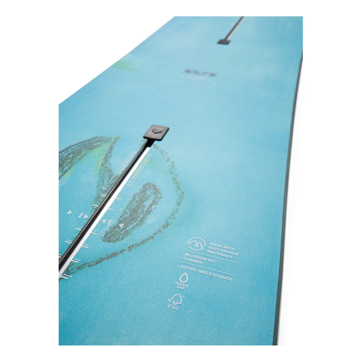 Burton Blossom Camber Snowboard Frog