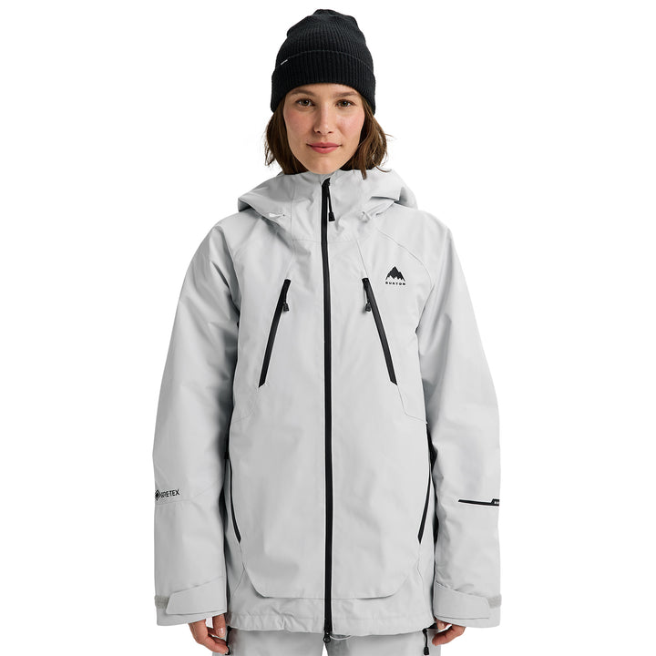 Burton Women's GORE-TEX Reserve Insulated Jacket Gray Cloud