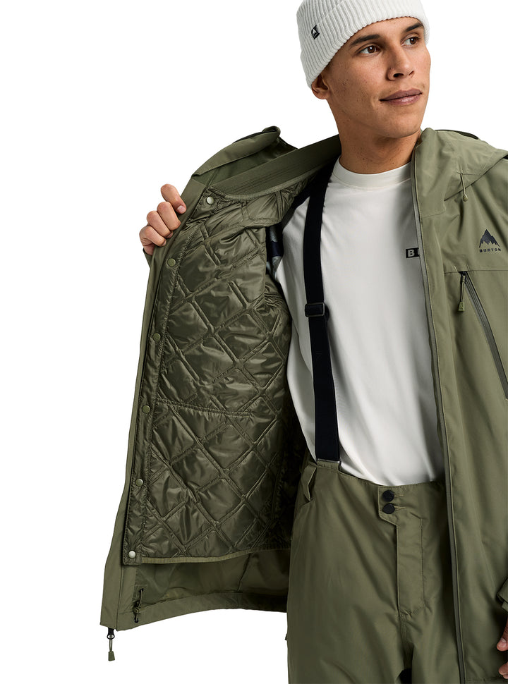 Burton Men's Reserve 2L 3-In-1 Jacket Forest Moss