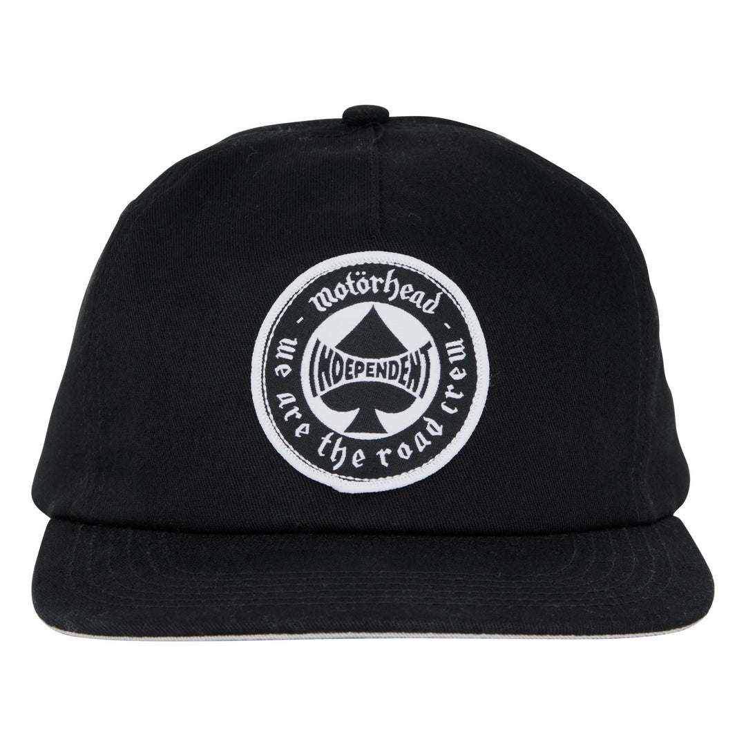 Independent Motörhead Spade Unstructured Snapback Hat Black