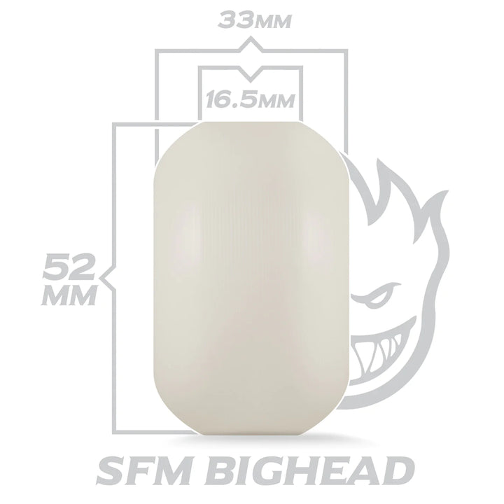 Spitfire Bighead Wheels 99D 52mm