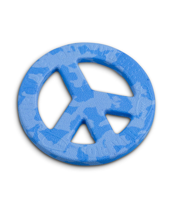 Crab Grab Peace of Foam Stomp Pad Blue Swirl