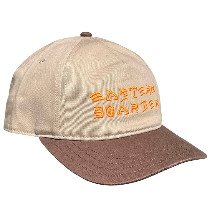 EasternBoarder Destroy Logo Hat Brown/Khaki