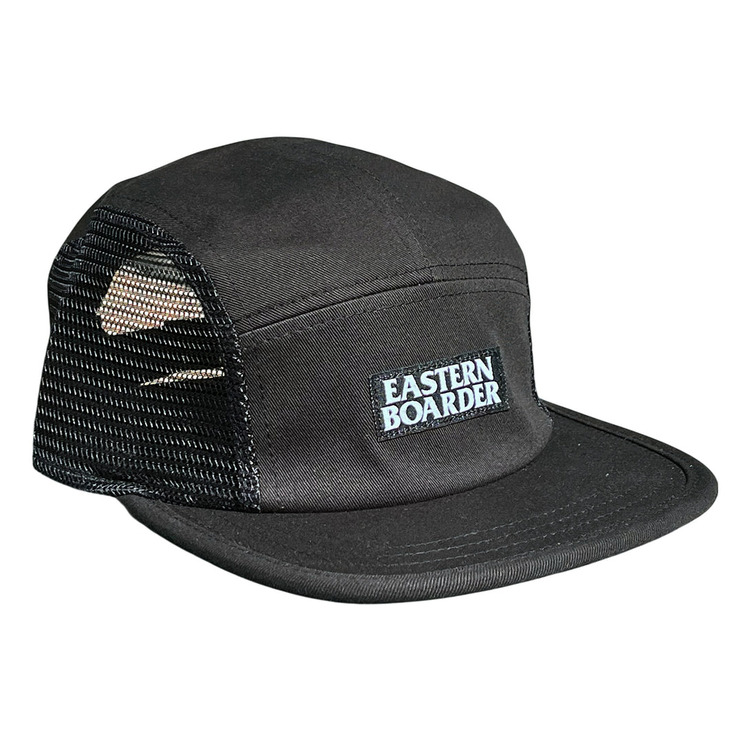EasternBoarder Stacked Logo Hat Black