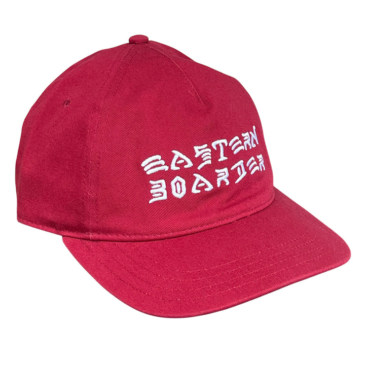 EasternBoarder Destroy Logo Hat Crimson