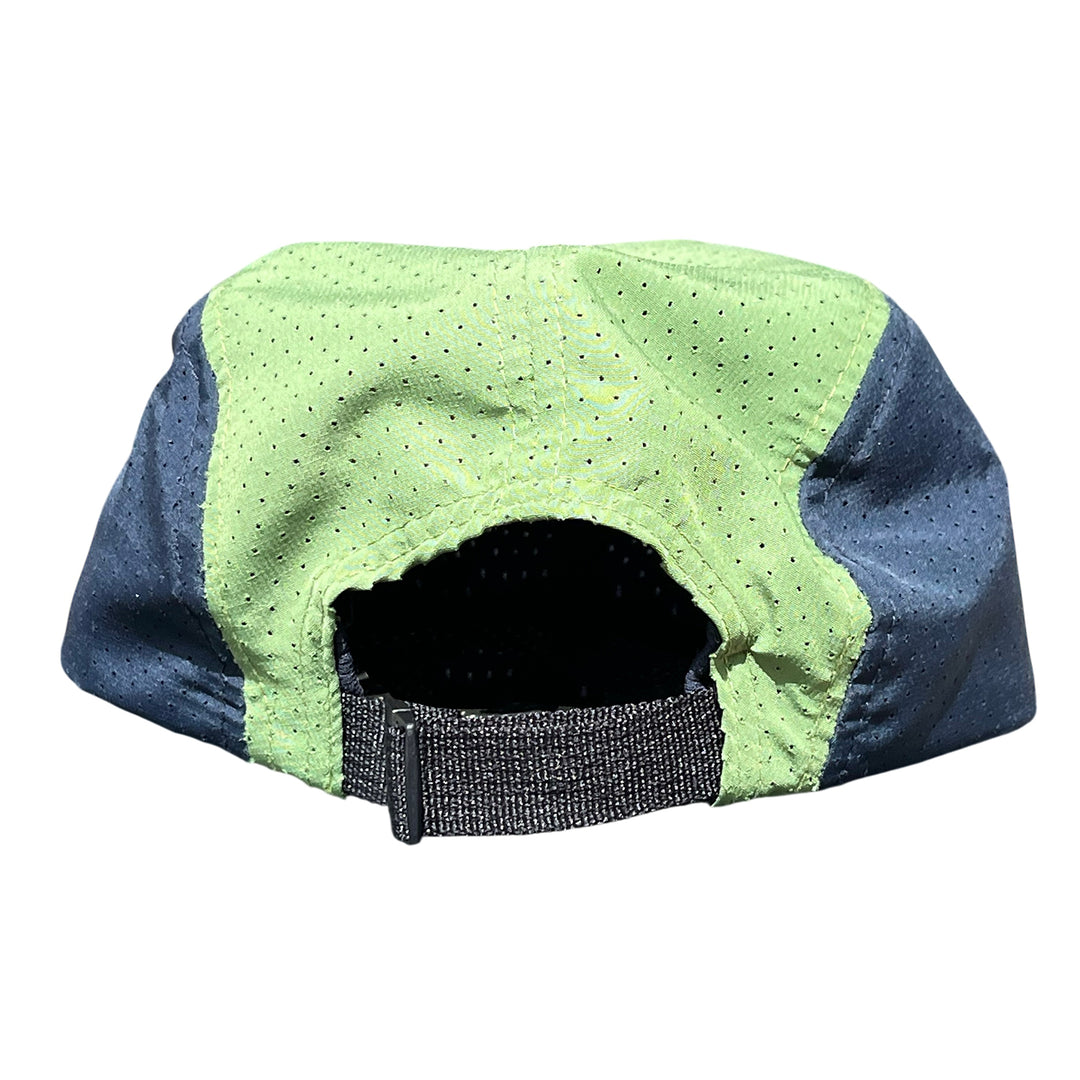 EasternBoarder Stacked Logo Hat Avocado/Stone/Navy