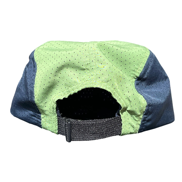 EasternBoarder Stacked Logo Hat Avocado/Stone/Navy