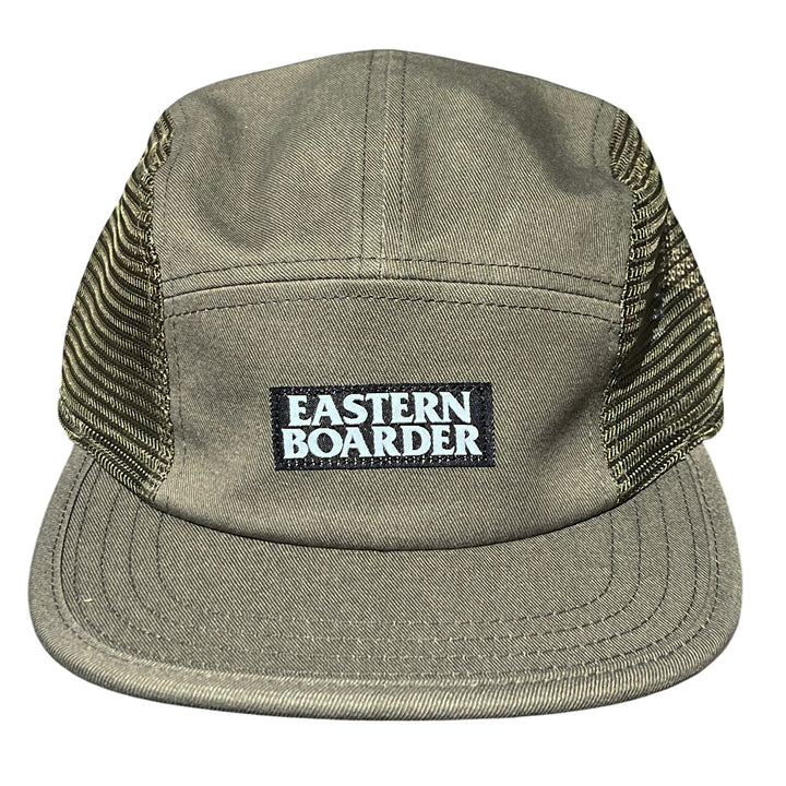 EasternBoarder Stacked Logo Hat Olive