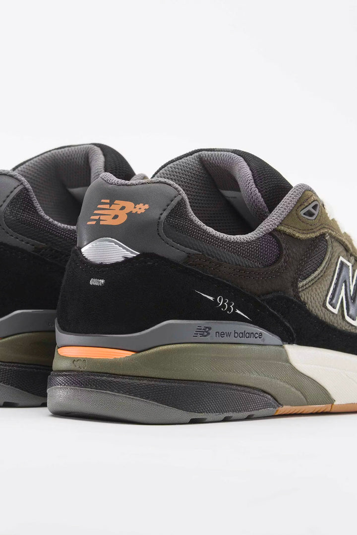 New Balance Numeric Reynolds 933 "Black/Olive" NM933BST