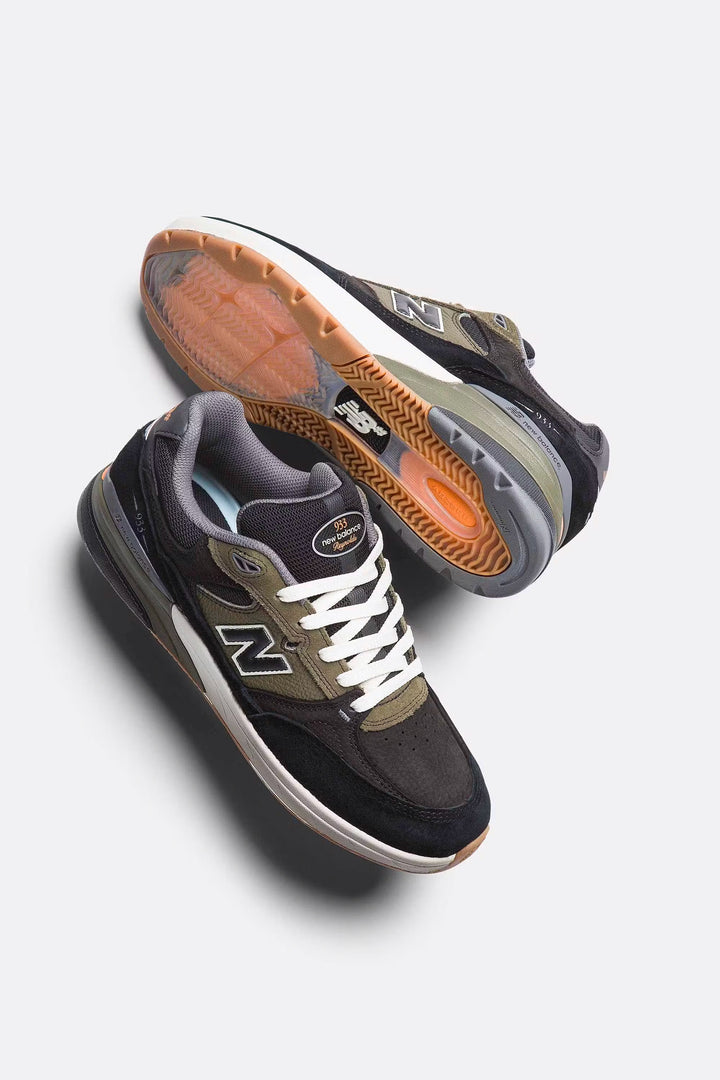 New Balance Numeric Reynolds 933 "Black/Olive" NM933BST