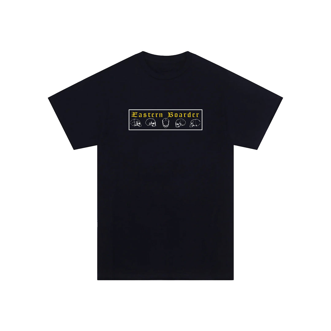 EasternBoarder 5 Skull Toddler Tee Black
