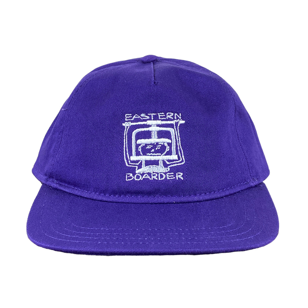 EasternBoarder Head In A Vice Hat Purple/White