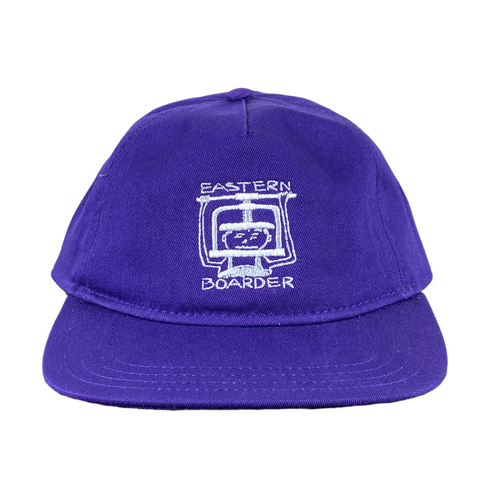 EasternBoarder Head In A Vice Hat Purple/White