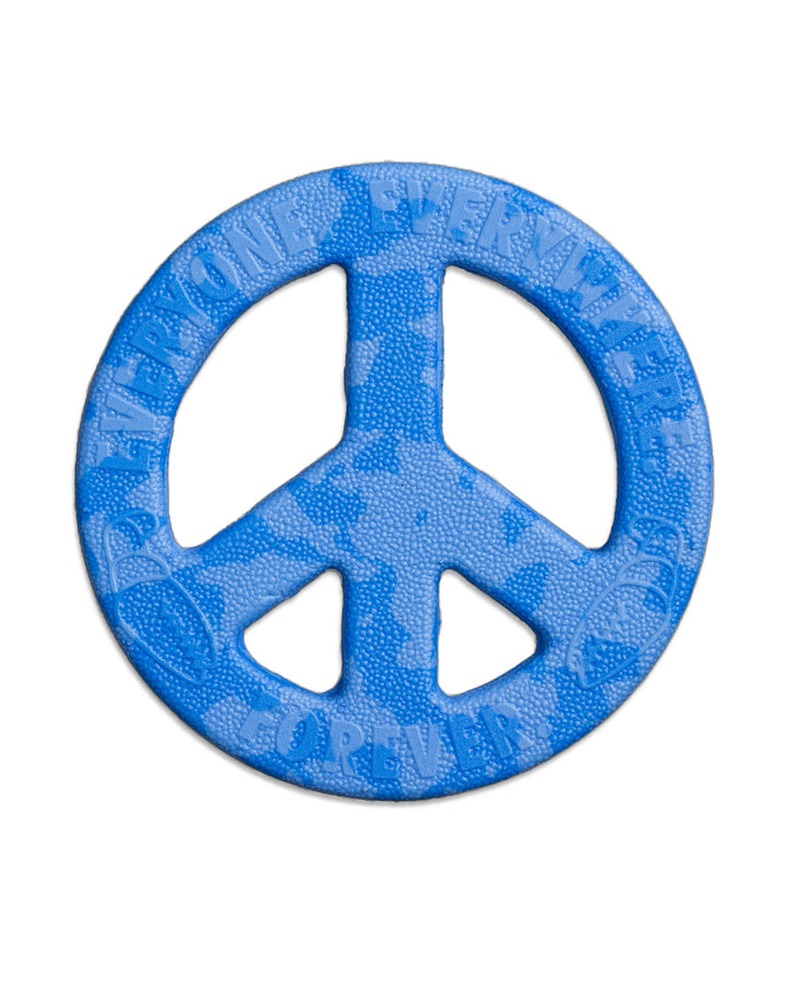 Crab Grab Peace of Foam Stomp Pad Blue Swirl