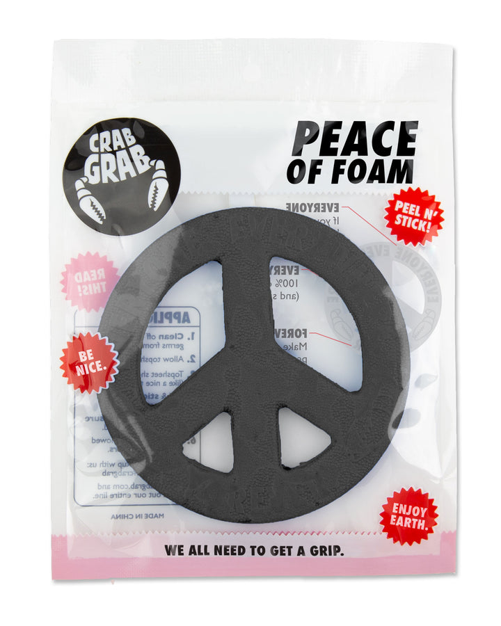 Crab Grab Peace of Foam Stomp Pad Black