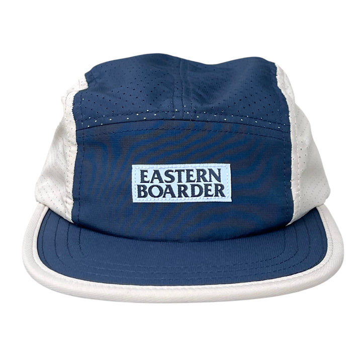 EasternBoarder Stacked Logo Hat Navy/Stone
