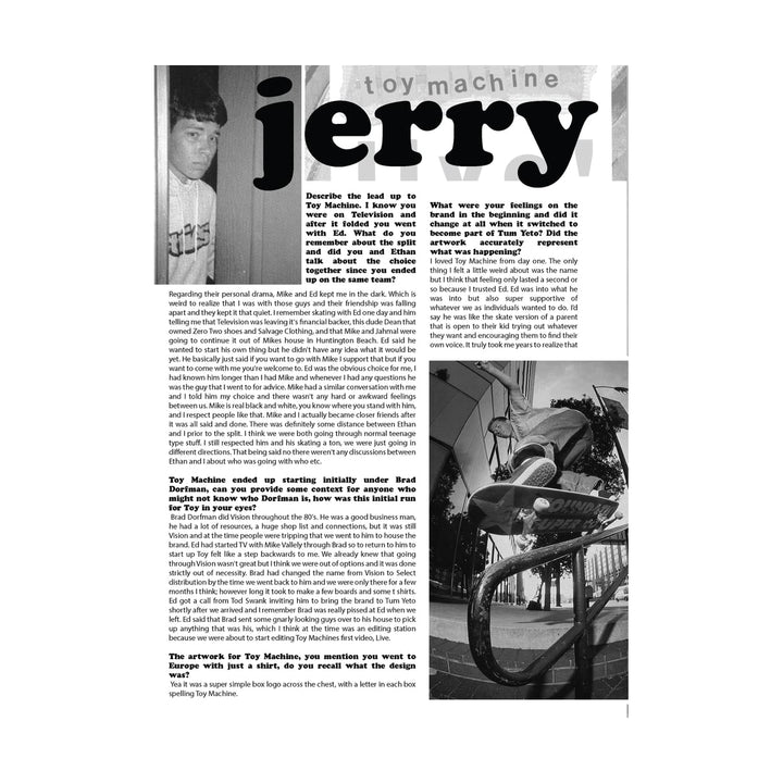 Shining Life Press Zine 030: JOY MACHINE 1995