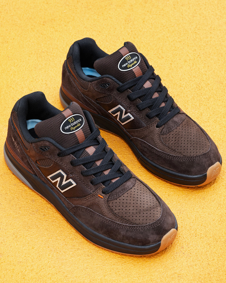 New Balance Numeric Reynolds 933 Brown/Black NM933BAR