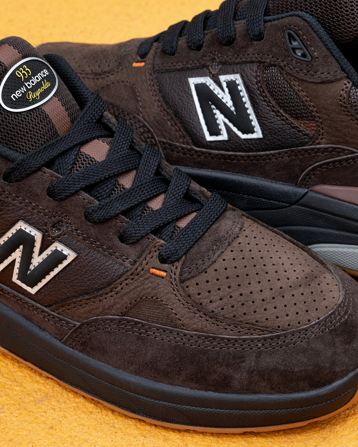 New Balance Numeric Reynolds 933 Brown/Black NM933BAR