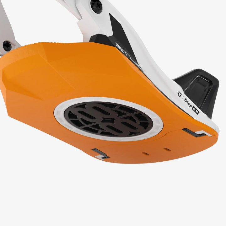 Union Atlas Step On Snowboard Bindings White/Orange