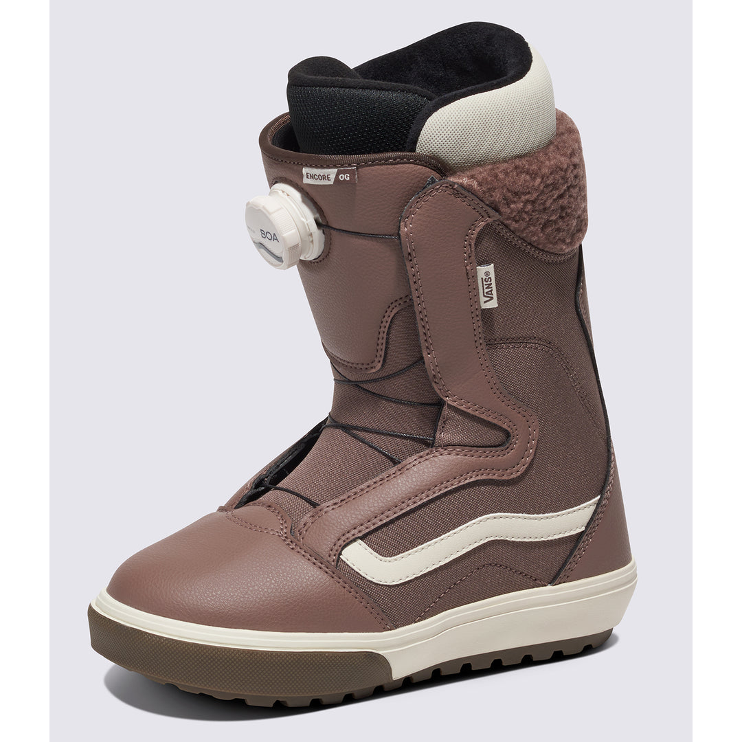 Vans Women's Encore OG Snowboard Boot Purple/White