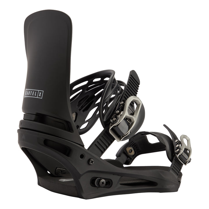 Burton Men’s Cartel X Re:Flex Snowboard Bindings Black