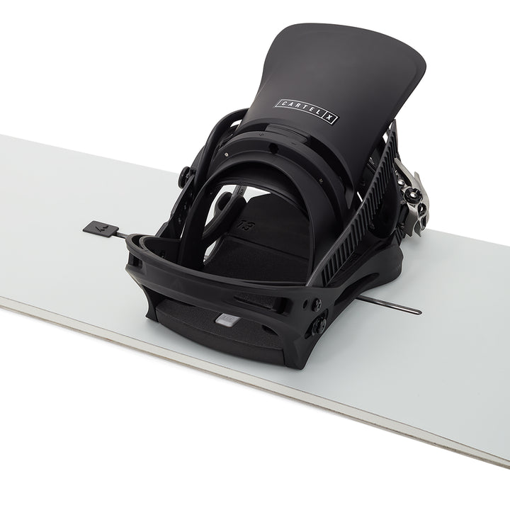 Burton Men’s Cartel X Re:Flex Snowboard Bindings Black