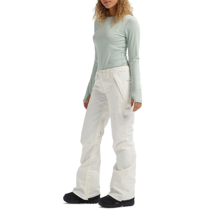 Burton Womens Society Pant Stout White