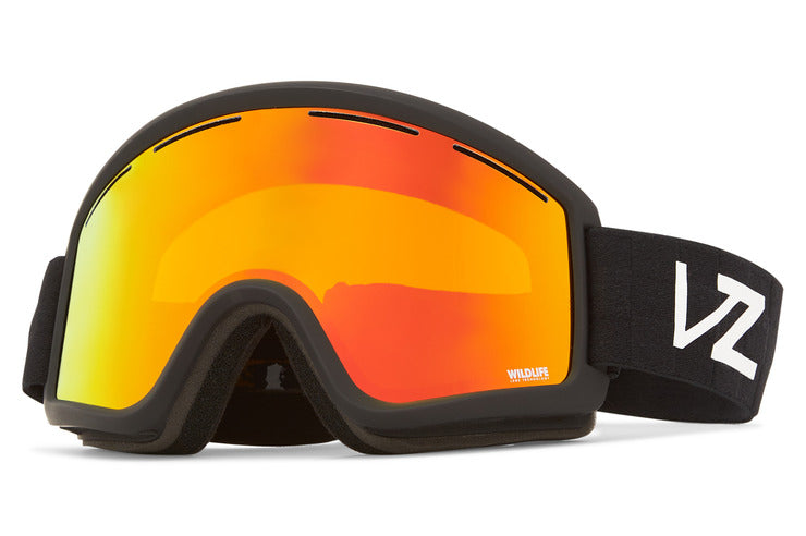 Von Zipper Cleaver Goggle Black/Fire Chrome
