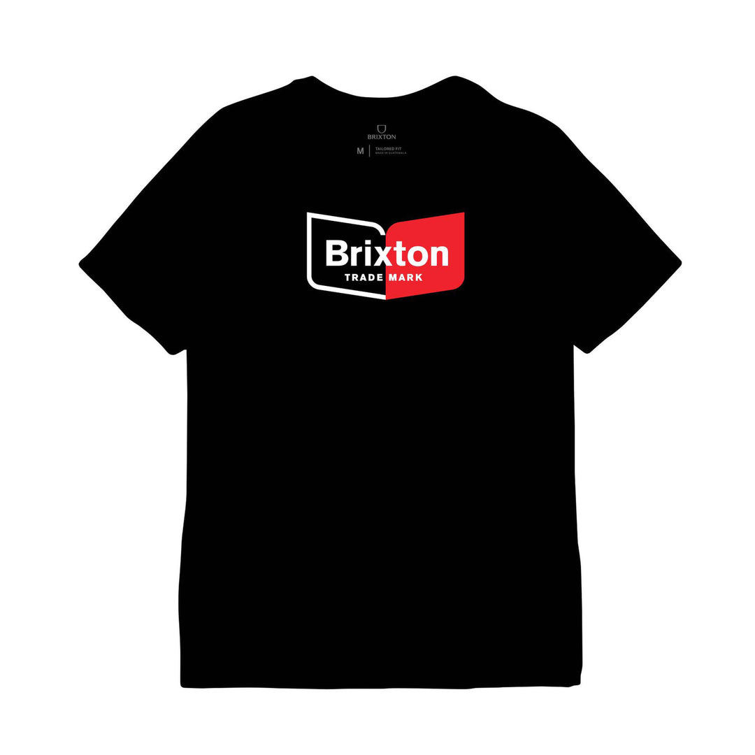Brixton Chapter Short Sleeve Tee Black