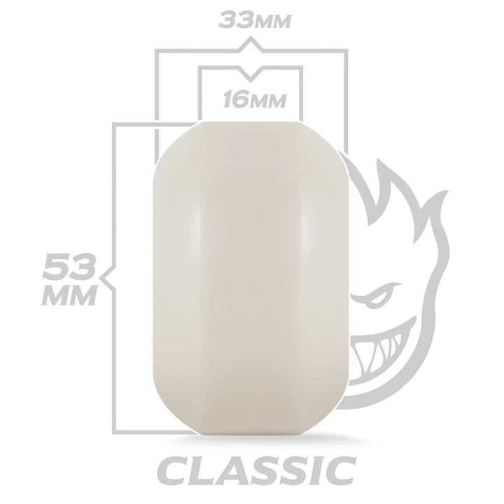 Spitfire F4 Classic Wheels Orange 99a 53mm