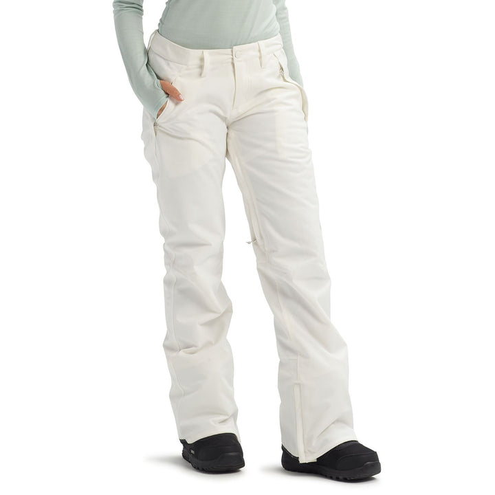 Burton Womens Society Pant Stout White