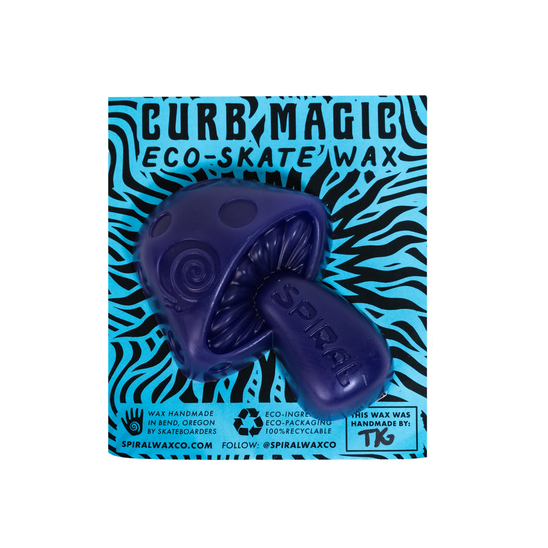 Spiral Wax Co. Curb Magic Magic Mushroom Eco-Skate Wax